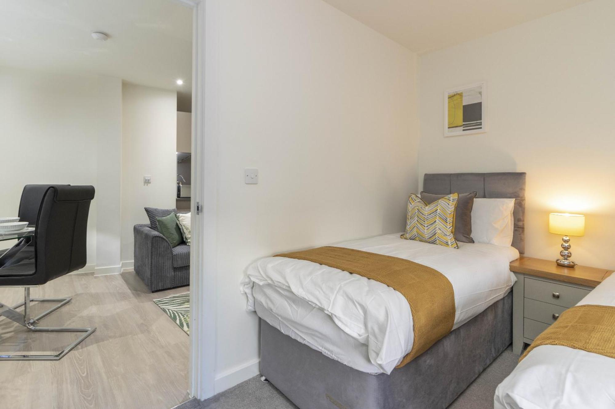 Appartement Linacre 11 - Modern 2 Bed Behind The Cathedral With Free Parking And Fast Wifi Exeter
