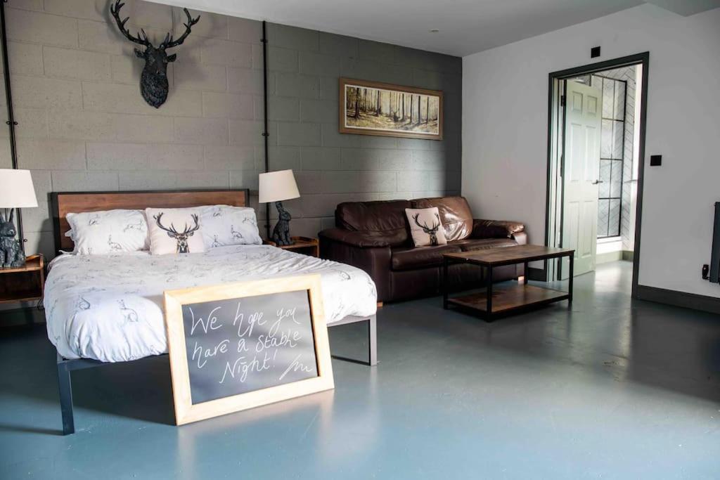 Sleep Next To A Horse In A Stable By The !