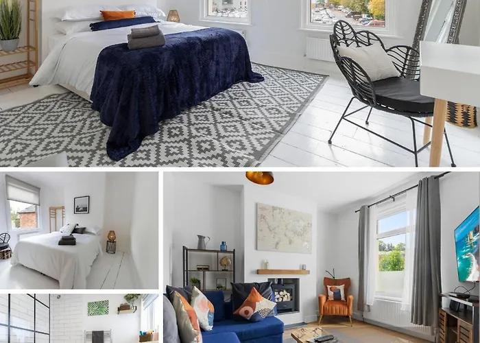 Luxe Garden House For 6 In Central Exeter