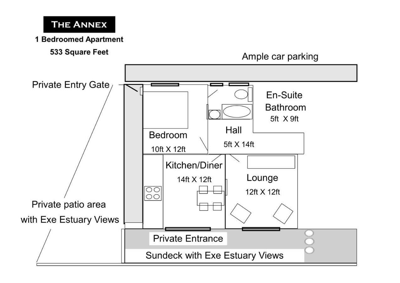 Apartment The Annex At Highmead Exeter