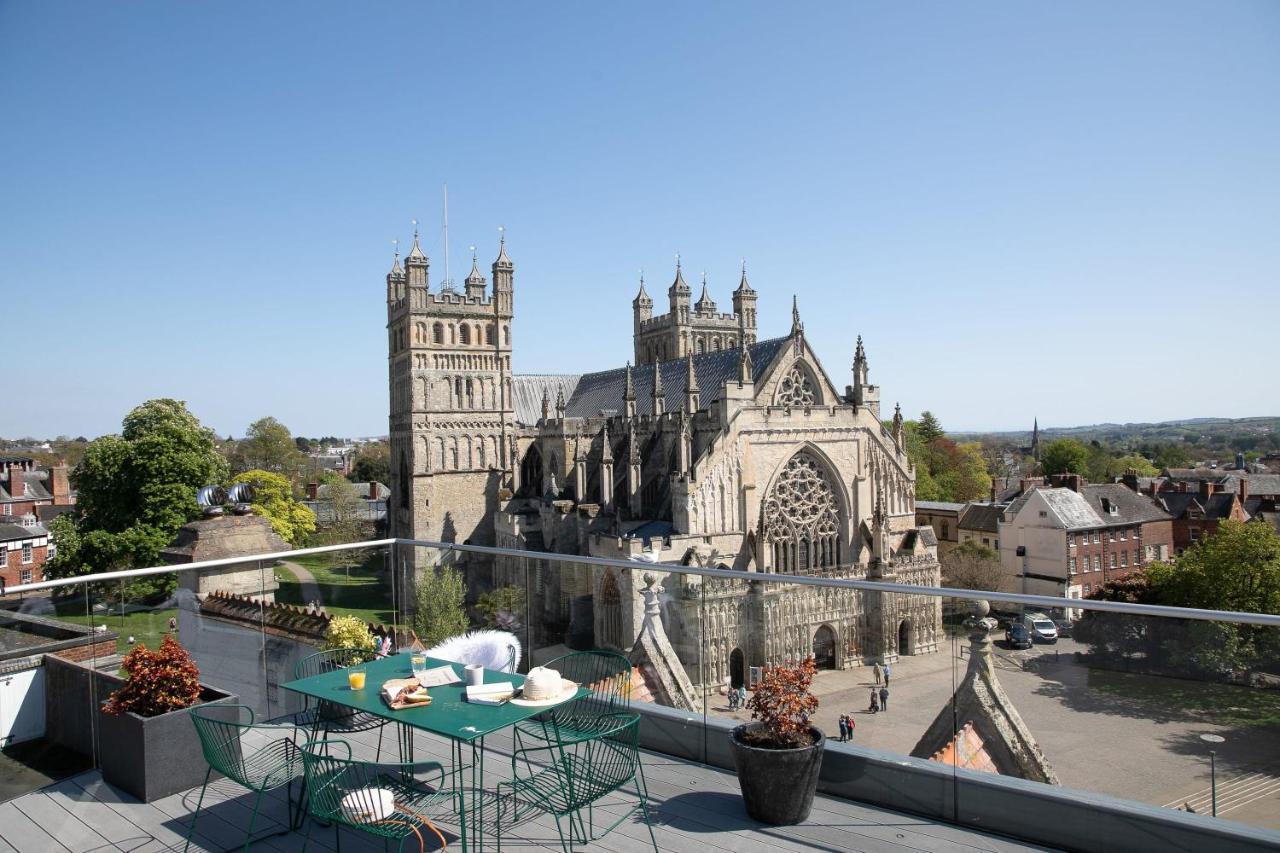 Cathedral Penthouse - Opulent, Elegant With Terrace Views Over Majestic * Exeter