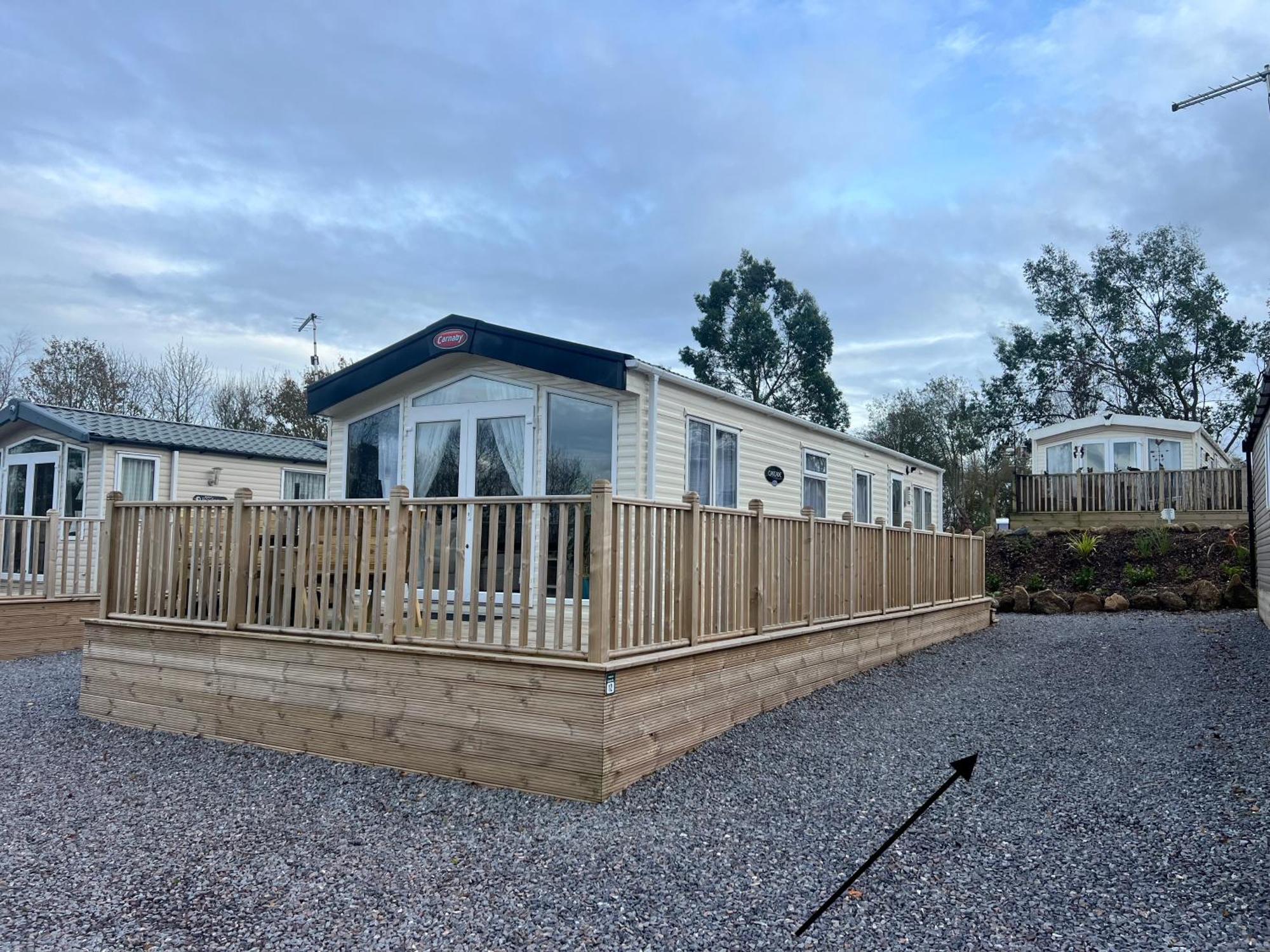 View - Fishing Lakes Chalet Exeter